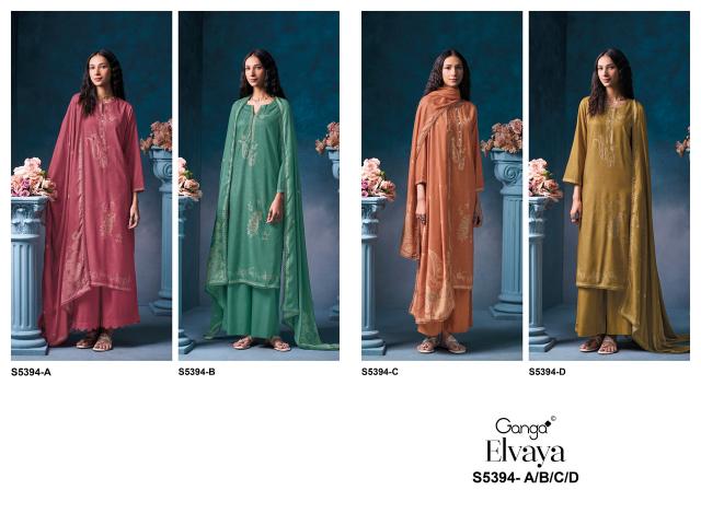 Ganga elvaya 5394 best dress material wholesale dealers in bangalore